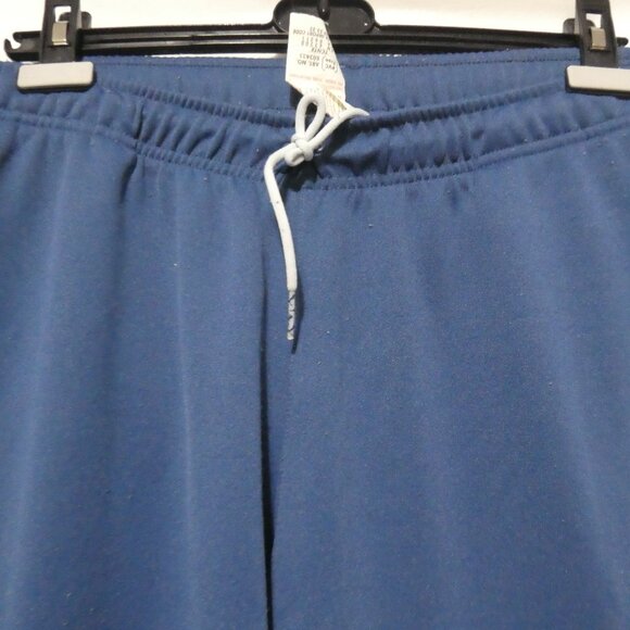 PUMA | xl - extra large | Blue Exercise / Track Pants With White Stripe Sides - Picture 4 of 15
